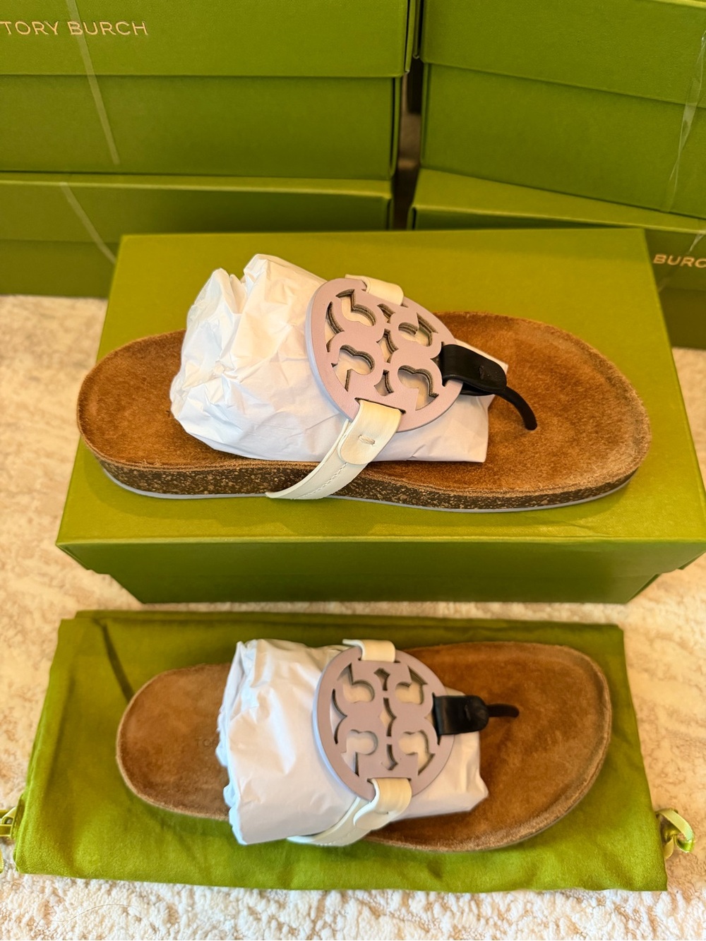 Tory Burch Miller Cloud Sandals - Picture 4 of 8
